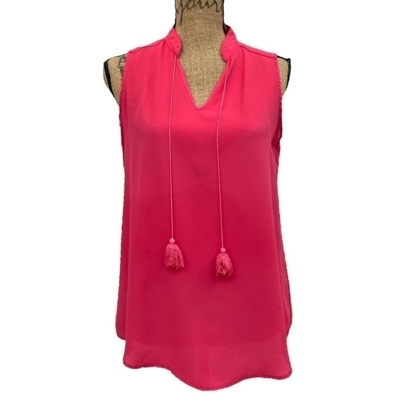 Fuchsia Sleeves Top Size S - Picture 1 of 3
